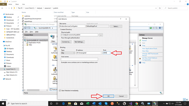 Publish And Host Asp Net Core Web Api On Iis